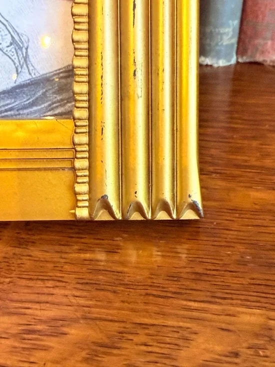 Vintage Gold Curtain-Style Decorative Picture Frame 8 X 10 - Picture 8 of 13